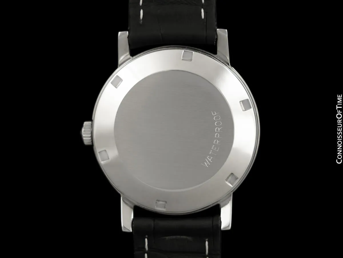 1969 Omega Geneve Vintage Mens Cal. 565 Automatic Watch with Quick-Setting Date - Stainless Steel